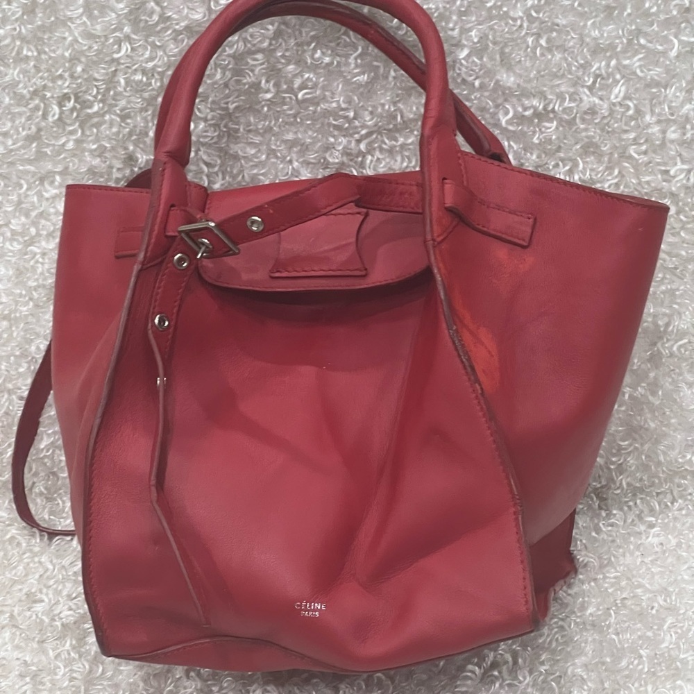 CELINE Small Big Bag with Long Strap
